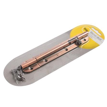 DOOR BOLT YALE BA-90706AC1 6IN ANTIQUE COPPER