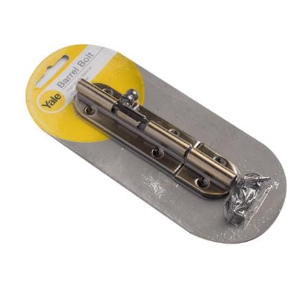 YALE 4" BOLT BA-90704ABP1 ANTIQUE BRASS