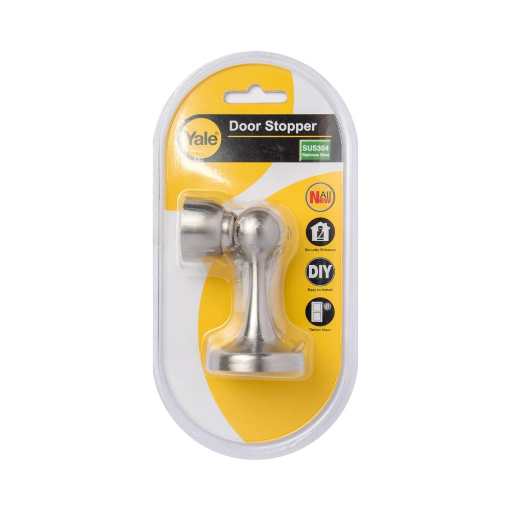 YALE BARMAGNET DOOR STOPPER DS-911SN STAINLESS STEEL