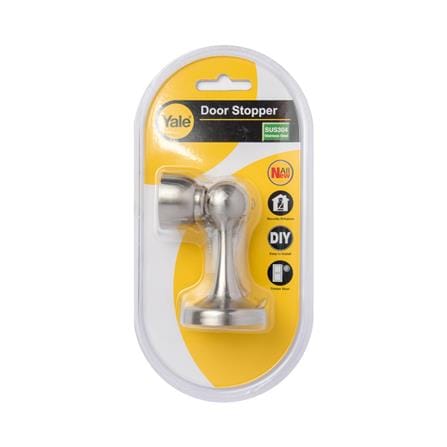YALE BARMAGNET DOOR STOPPER DS-911SN STAINLESS STEEL