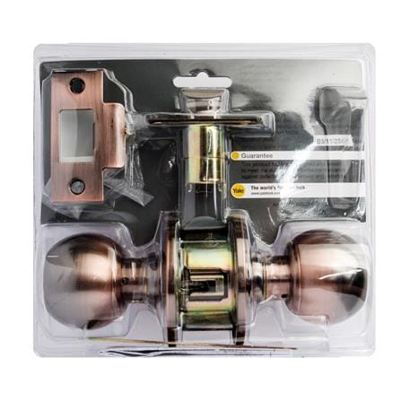 YALE KN-VCA5222US11AC ANTIQUE COPPER BATHROOM KNOB