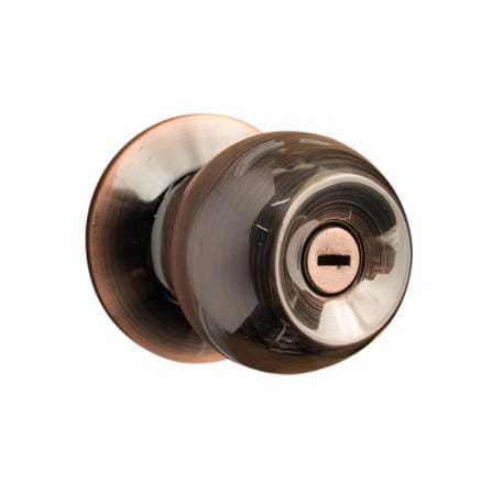 YALE KN-VCA5222US11AC ANTIQUE COPPER BATHROOM KNOB
