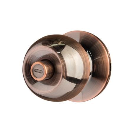 YALE KN-VCA5222US11AC ANTIQUE COPPER BATHROOM KNOB