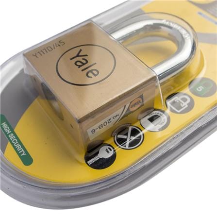 PADLOCK YALE BD45 45MM