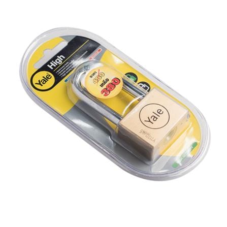 YALE 45MM PADLOCK BD45L POLISHED BRASS