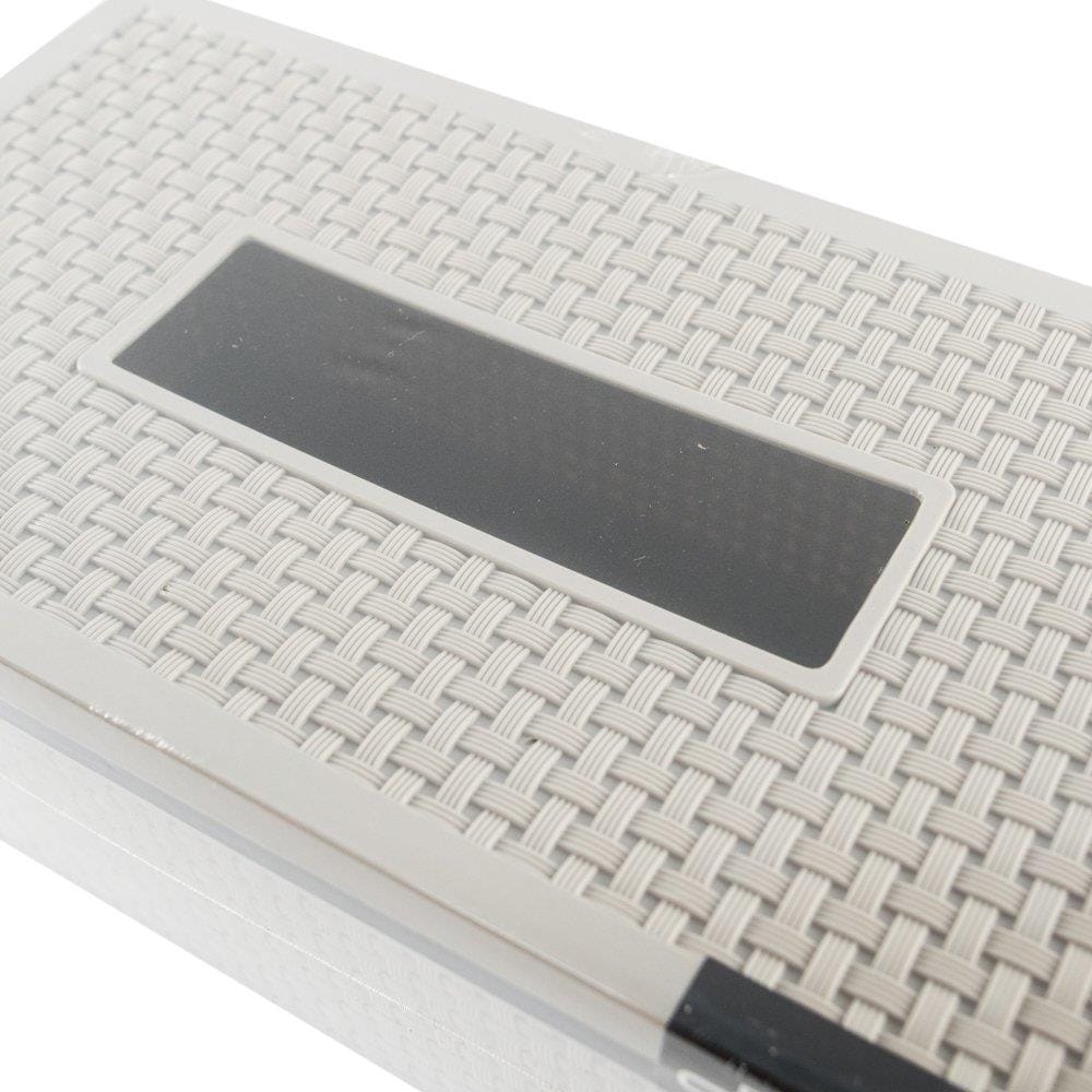 TISSUE BOX PP SAAN GRAY
