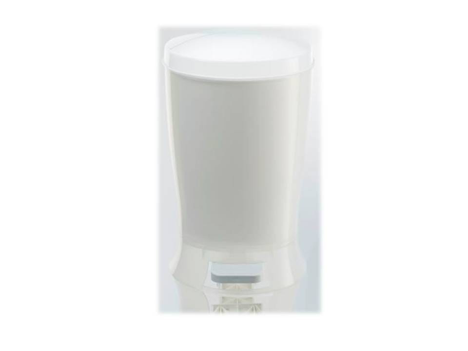 ROUND DUSTBIN PEDAL DKW HH2500P 4.5L WHITE