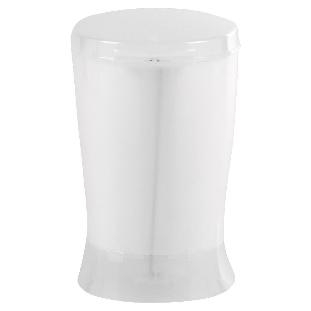 ROUND DUSTBIN PEDAL DKW HH2500P 4.5L WHITE