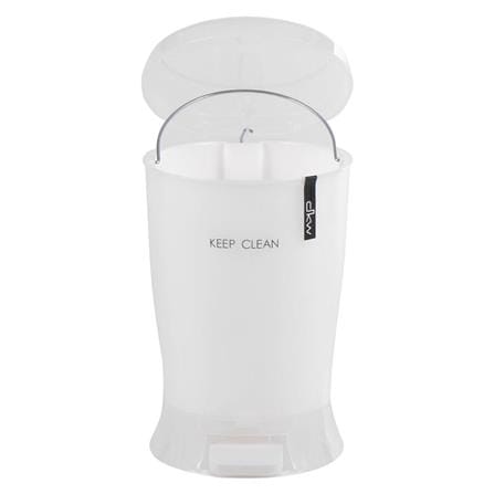 ROUND DUSTBIN PEDAL DKW HH2500P 4.5L WHITE