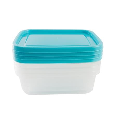 RECTANGULAR FOOD CONTAINER SET MICRON CHEF 6042 4PCS