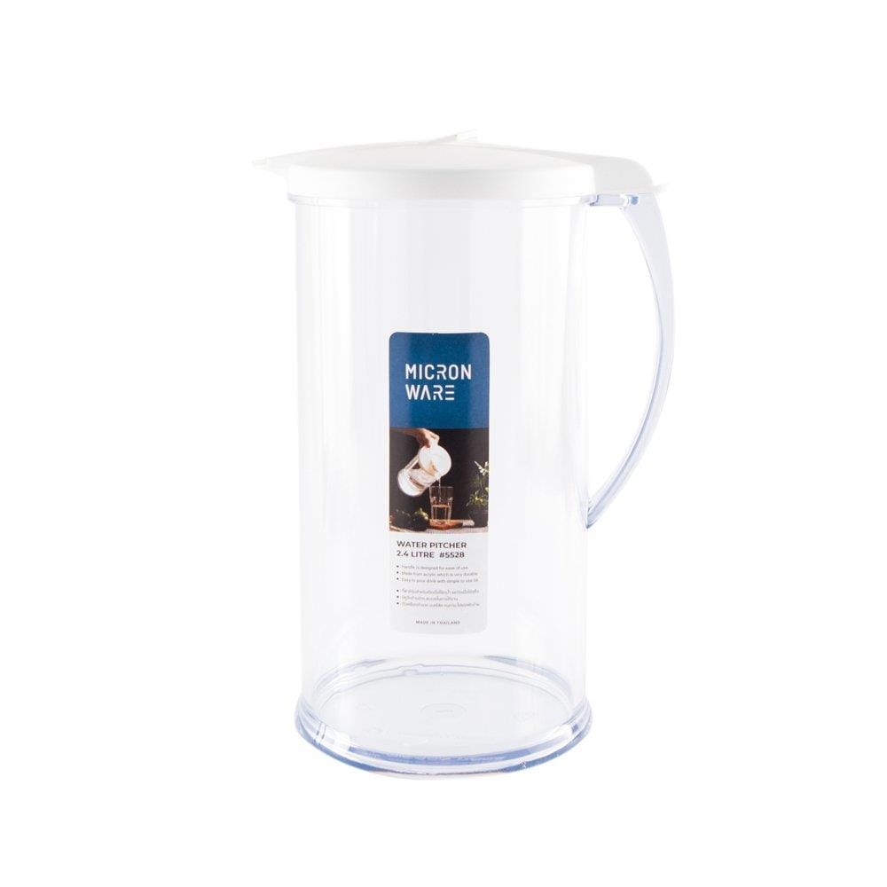 PITCHER ACRYLIC 2.5L MICRONWARE CLEAR