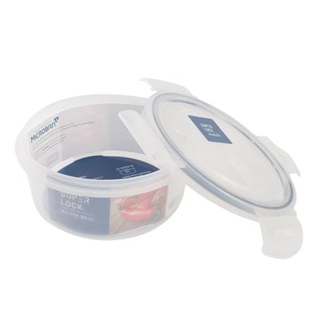 ROUND FOOD CONTAINER MICRON SUPER LOCK 6004 1.15L