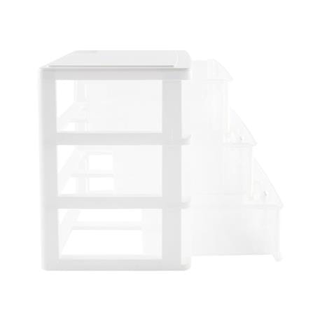 SMALL 3-DRAWER UNIT KEYWAY CK423 24X20.5X27.5CM WHITE