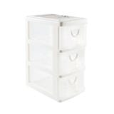 SMALL 3-DRAWER UNIT KEYWAY CK323 14X21X27.8CM CLEAR