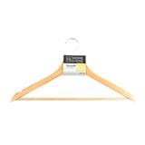 WOODEN CLOTH HANGER HL WHM66116 (1X1)