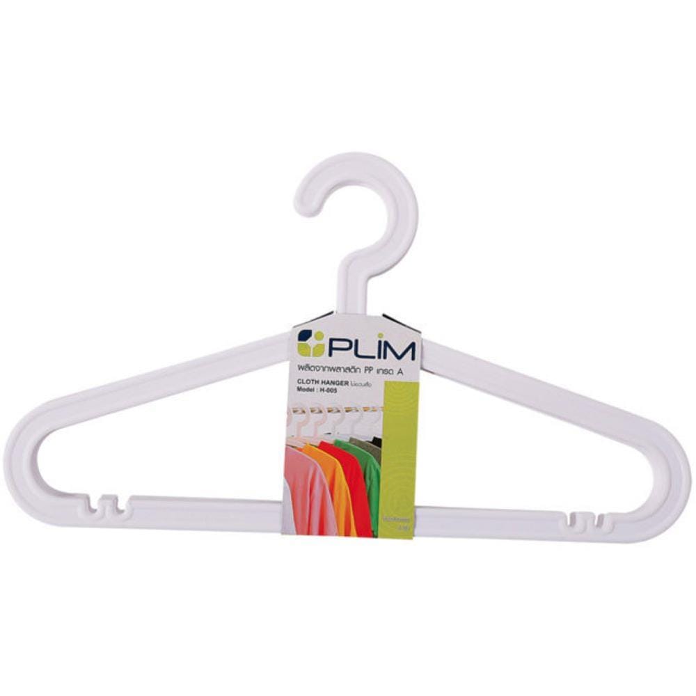 HOMEPRO PLIM CLOTH HANGER 6 PCS H-005 WHITE
