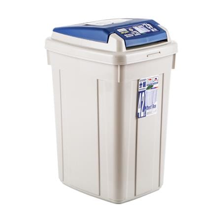 KEYWAY DUSTBIN CL42 W32XD38.6XH57 CM 42L BLUE