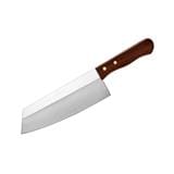 COOKING KNIFE PENGUIN 8&rdquo; WOOD HANDLE