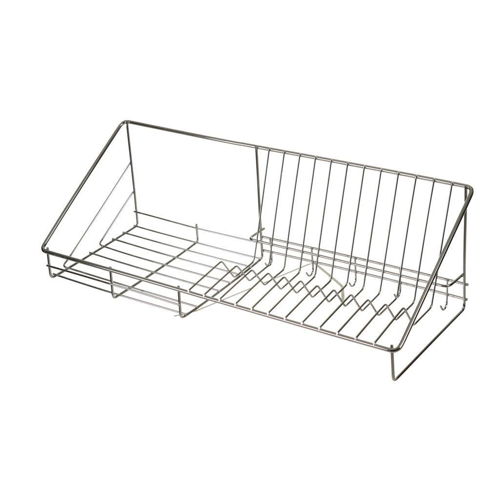 DISH DRAINER WALL UNIT SS HOME LIVING 106P7 60CM STAINLESS