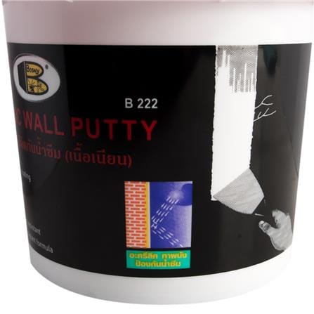 ACRYLIC WALL PUTTY BOSNY B222 1.2KG WHITE