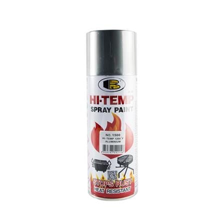 HI-TEMP SPARY PAINT BOSNY 400CC ALUMINUM