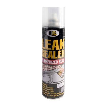LEAK SEALER RUBBER SPRAY BOSNY B125 600ML CLEAR