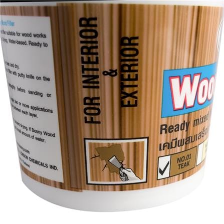 WOOD FILLER BOSNY 0.5KG TEAK