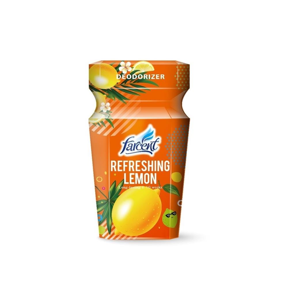 FARCENT DEODORIZER SCENT LEMON LIQUID 300ML FREE 50ML