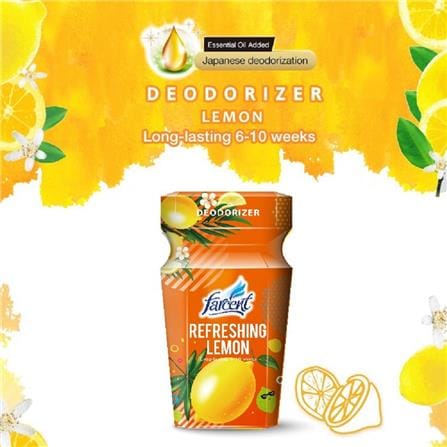 FARCENT DEODORIZER SCENT LEMON LIQUID 300ML FREE 50ML