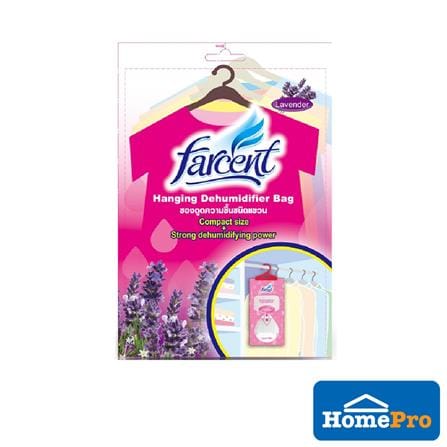 FARCENT HANGING DEHUMIDIFIER BAG LAVENDER 200G MOISTURE ABSORBER