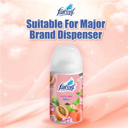 FARCENT SCENTED NATURAL SPRAY 250ML TWIN PACK CITRUS