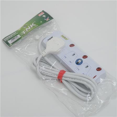 TNK 3 GANG 2 METER TRAILING SOCKET WITH NEON CPTSTN-513S2
