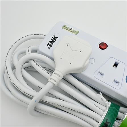 TNK 4 GANG 5 METER TRAILING SOCKET WITH NEON CPTSTN-514S5