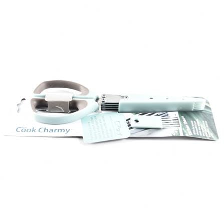 5-BLADE KITCHEN SCISSORS COOK CHARMY HB6969CC GREEN
