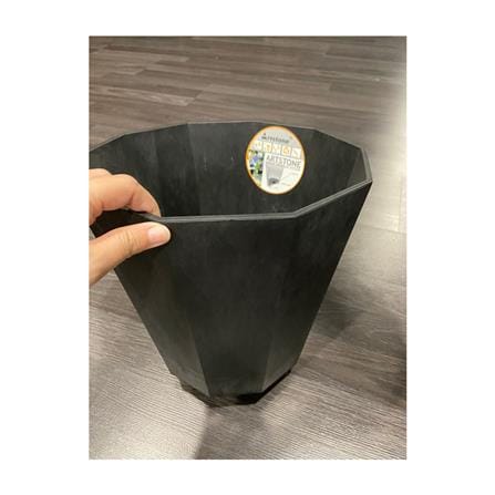ARTSTONE DECA POT D27 H25 BLACK