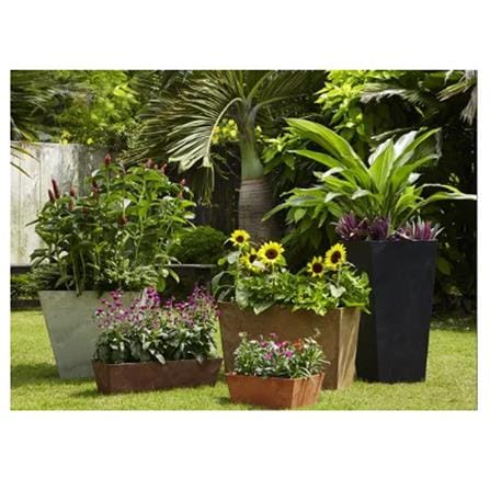 ARTSTONE ELLA POT D20 H20 GREY