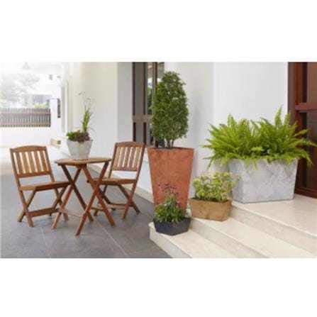 ARTSTONE ELLA POT D15 H15 BLACK