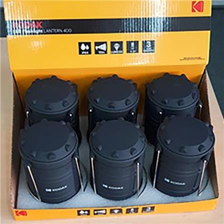 KODAK FLASHLIGHT LED 3W LANTERN400 BLACK