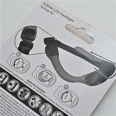 LED FLASHLIGHT ACTIVE10 KODAK WHITE