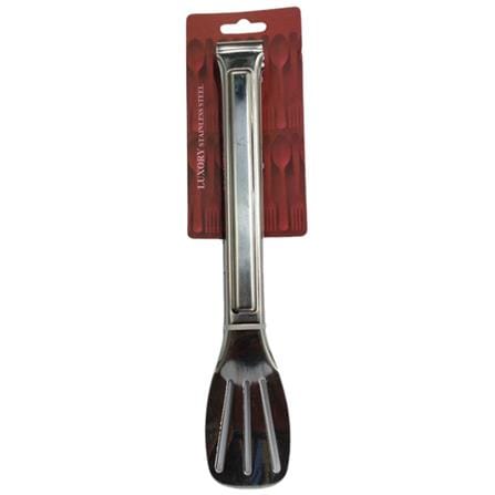 LUXORY STAINLESS STEEL 12" SERVING TONGS TH-003-02
