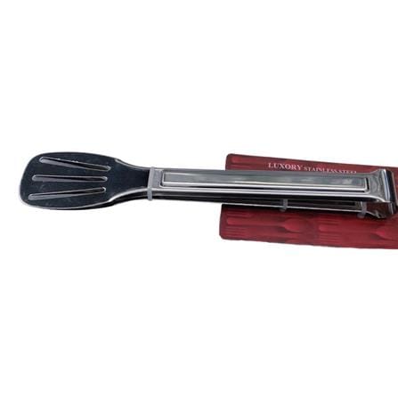 LUXORY STAINLESS STEEL 9" SERVING TONGS TH-003-01
