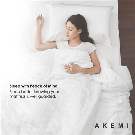 AKEMI MATTRESS PROTECTOR ESSENTIAL KING WHITE