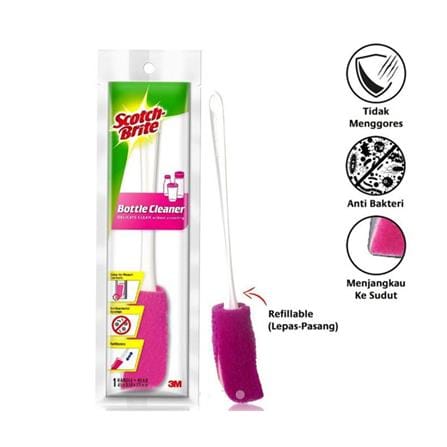 SCOTCH BRITE BOTTLE CLEANER SET DBC-02 1PCS