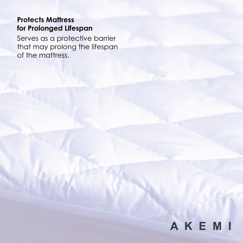 AKEMI MATTRESS PROTECTOR SUPER SINGLE WHITE