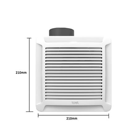 TUMA CEILING VENTILATOR BAVARIA 4 INCH 4.5WATT 120M3/H