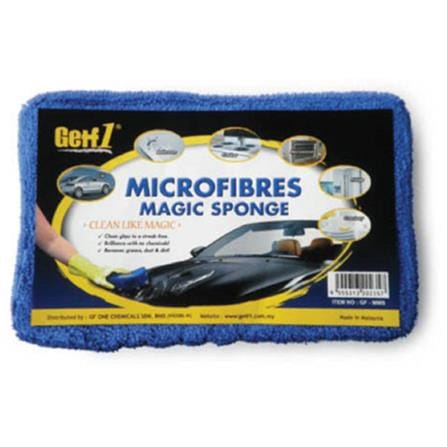 GETF1 MICROFIBRES MAGIC SPONGE (CAR CLEANING TOOLS)