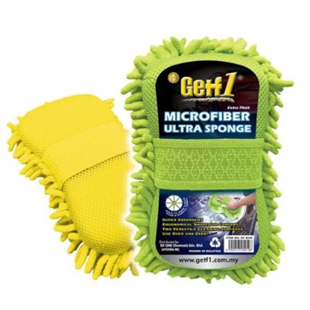 GETF1 MICROFIBER ULTRA SPONGE (CAR CLEANING TOOLS)
