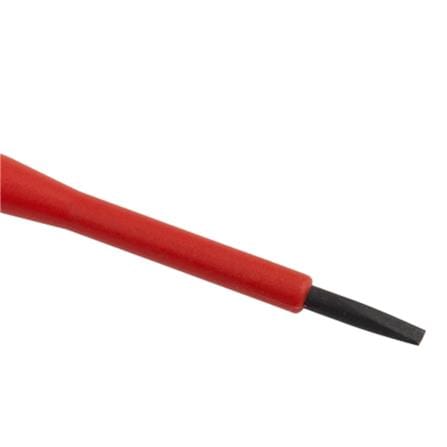 PROBEST VDE SCREWDRIVERS, SLOTTED 0.5X 4"  (RED-YELLOW)