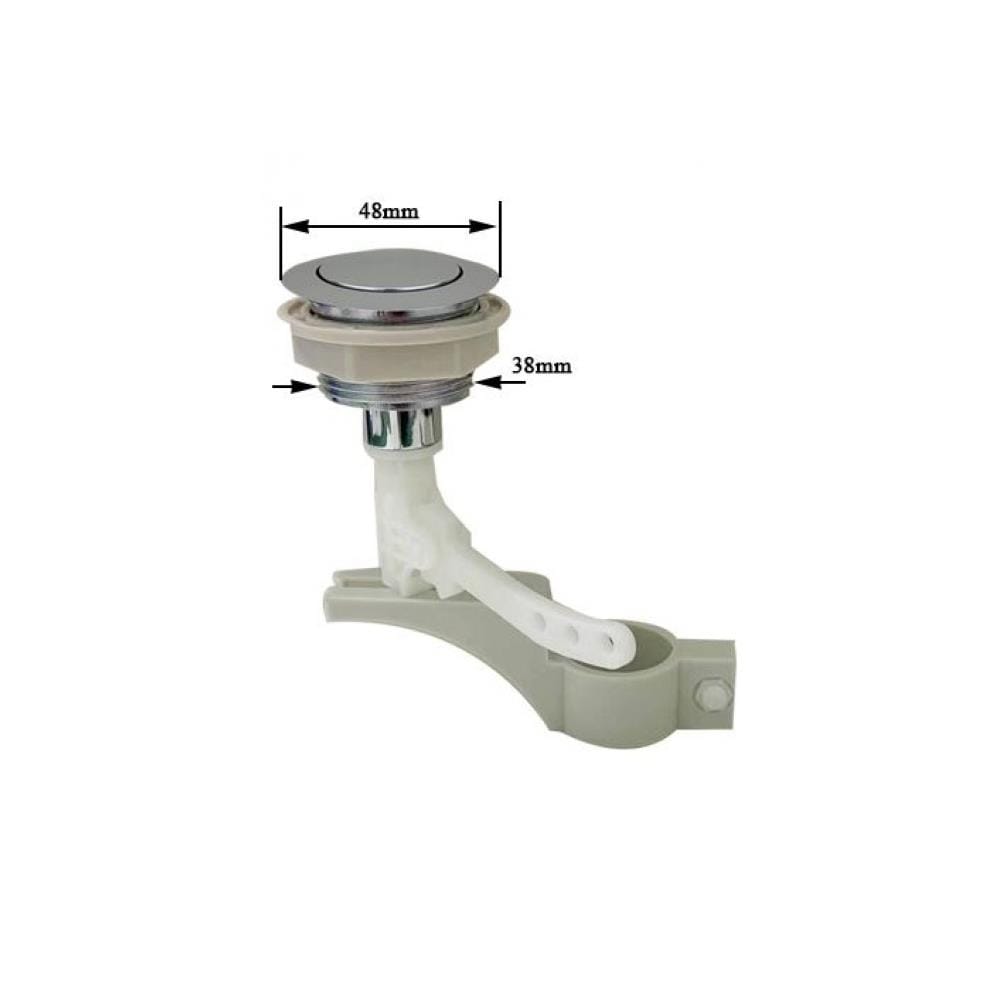 FLUSH MASTER TOILET HANDLE FM421 38MM TOP PUSH BUTTON