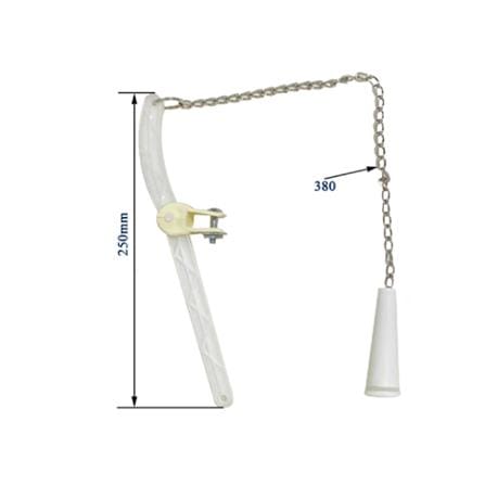 FLUSH MASTER TOILET HANDLE FM-HCL HIGH CISTERN LEVEL